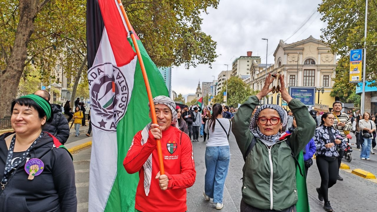 Marcha por el medio ambiente contra el kkas
